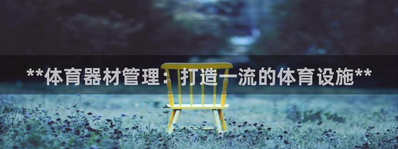 耀世国际平台正规吗可信吗安全吗：**体育器材管理：打