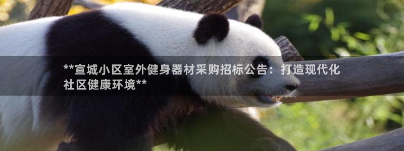 耀世娱乐黑钱吗：**宣城小区室外健身器材采购招标公告