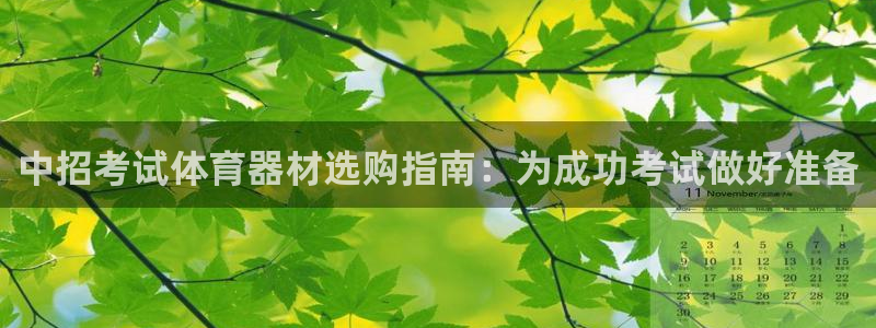 耀世来袭：中招考试体育器材选购指南：为成功考试做好准