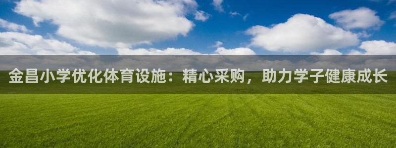 耀世娱乐登录注册流程：金昌小学优化体育设施：精心采购
