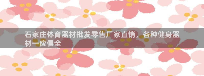 耀世娱乐挂机教程下载：石家庄体育器材批发零售厂家直销
