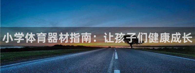 耀世集团董事长耀阳：小学体育器材指南：让孩子们健康成